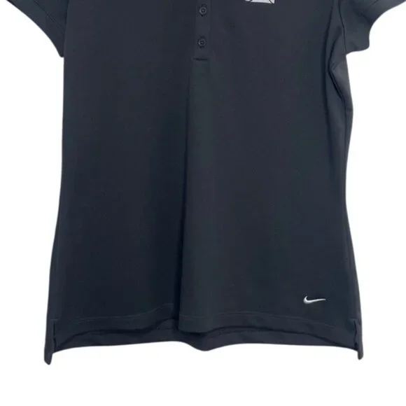 Nike CAT Polo Shirt Womens Large Gray Logo Embroidery Workwear Golf - Picture 4 of 7